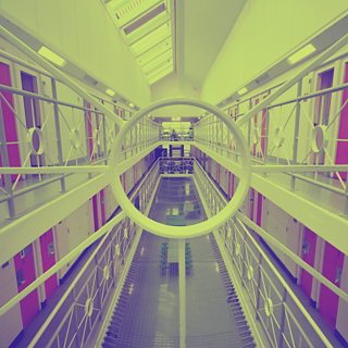 prison corridor 