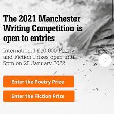 Manchester Writing Competition poster