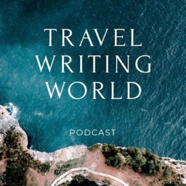 travel writing world logo